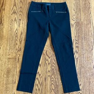 Cynthia Rowley front zipper ankle skinny pants